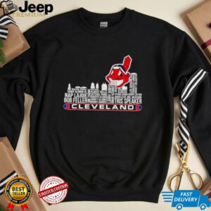 Skyline city Cleveland Guardians player names shirt3