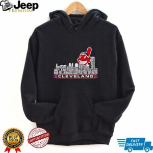 Skyline city Cleveland Guardians player names shirt5