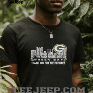 Skyline city Green Bay thank you for the memories shirt5