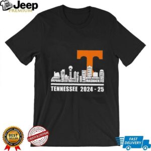Skyline city Tennessee Volunteers 2024 2025 player names shirt3