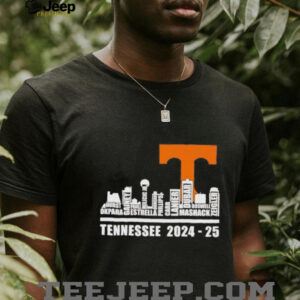 Skyline city Tennessee Volunteers 2024 2025 player names shirt5