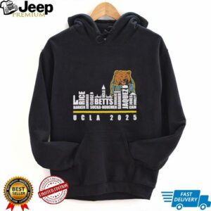 Skyline city UCLA 2025 players name shirt4