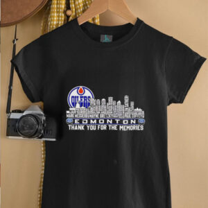 Skyline players name Edmonton Oilers thank you for the memories shirt