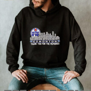 Skyline players name Edmonton Oilers thank you for the memories shirt3