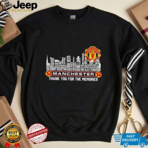 Skyline players name Manchester United thank you for the memories shirt