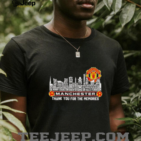 Skyline players name Manchester United thank you for the memories shirt
