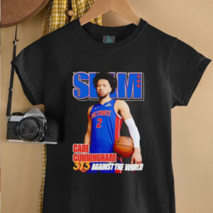 Slam Cade Cunningham 313 against the world shirt3