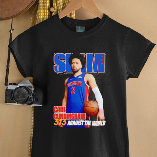 Slam Cade Cunningham 313 against the world shirt