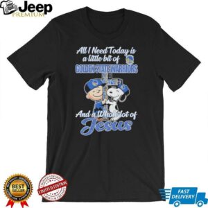 Snoopy And Charlie Brown Golden State Warriors I Can Do All Things Through Christ Who Strengthens Me T shirts3