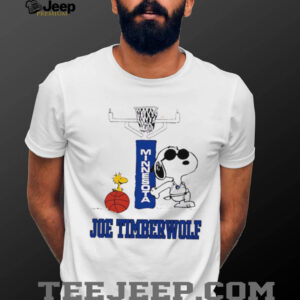 Snoopy Joe Timberwolf Joe Cool basketball shirt1