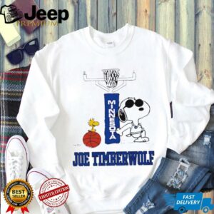 Snoopy Joe Timberwolf Joe Cool basketball shirt2
