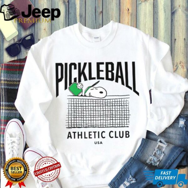 Snoopy Pickleball Champion Raglan Shirt