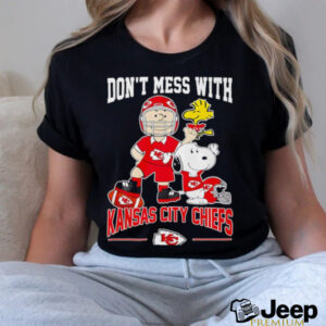 Snoopy Woodstock don’t mess with Kansas City Chiefs shirt