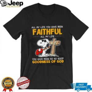 Snoopy all my life you have been faithful all my...