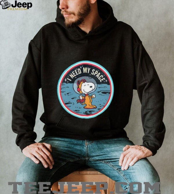 Snoopy i need my space shirt