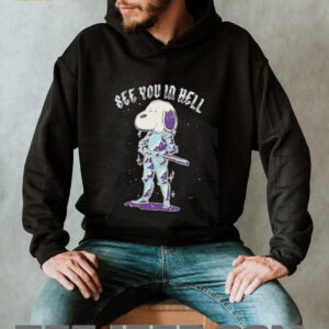Snoopy see you in hell shirt5