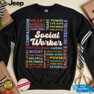 Social Worker Caseworker Public Servant Social Work Month T Shirt3