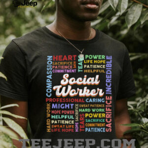 Social Worker Caseworker Public Servant Social Work Month T Shirt4