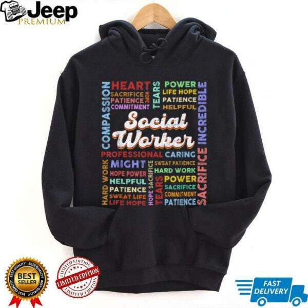 Social Worker Caseworker Public Servant Social Work Month T Shirt
