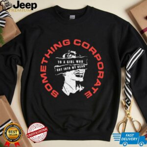 Something Corporate Into My Head retro shirt2