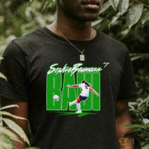 Sophia Baumann Baui Eastern Michigan soccer cartoon signature shirt
