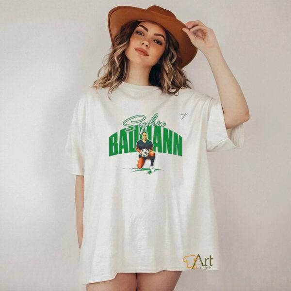 Sophia Baumann Eastern Michigan soccer signature graphic shirt