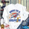 Oklahoma City Thunder Basketball Winner Trophy 2025 NBA Finals Champions shirt