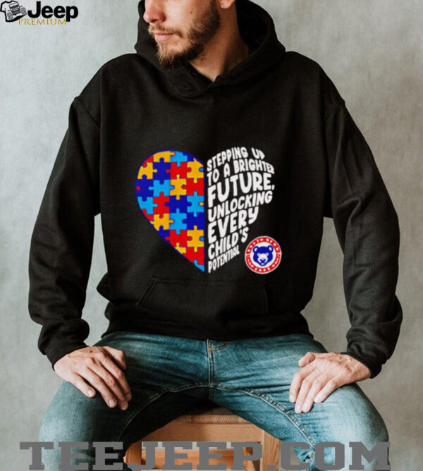South Bend Cubs stepping up to a brighter future unlocking every child’s potential shirt