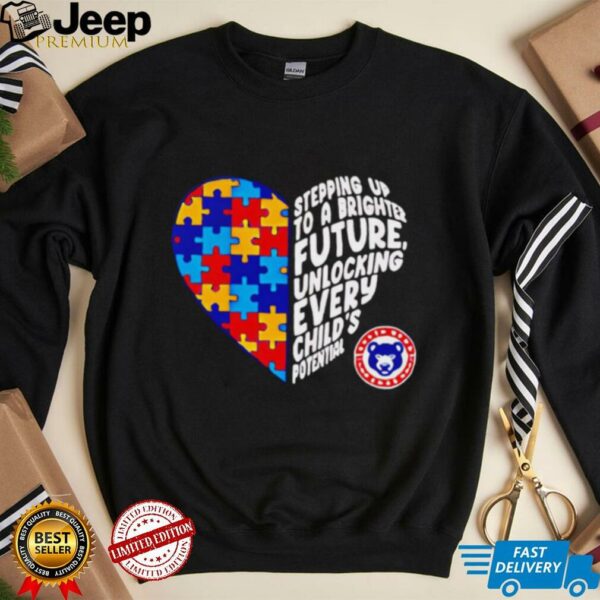 South Bend Cubs stepping up to a brighter future unlocking every child’s potential shirt