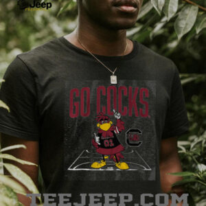 South Carolina Basketball Mascot Court Shirt
