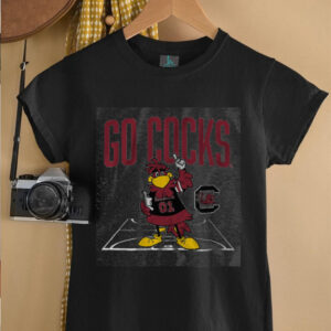 South Carolina Basketball Mascot Court Shirt