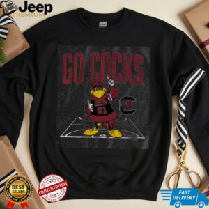 South Carolina Basketball Mascot Court Shirt3