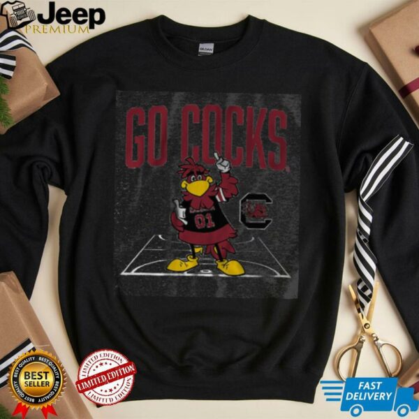 South Carolina Basketball Mascot Court Shirt