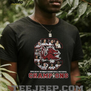 South Carolina Gamecocks 2025 NCAA Women’s Basketball National Champions T Shirt