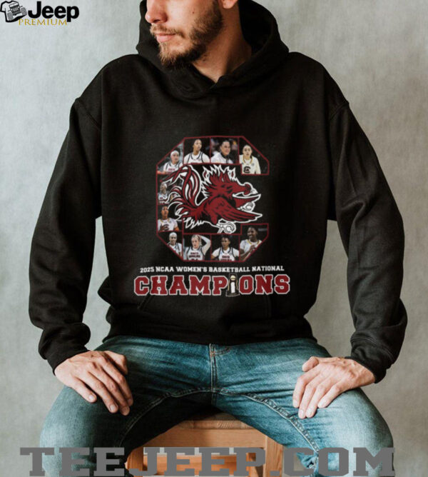South Carolina Gamecocks 2025 NCAA Women’s Basketball National Champions T Shirt