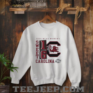 South Carolina Gamecocks 2025 NCAA Womens Basketball Tournament March Madness Sweet 16 No Look Pass shirt4