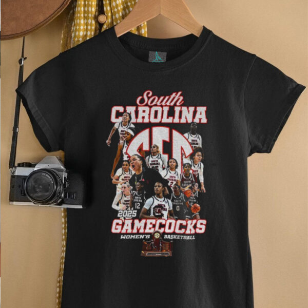 South Carolina Gamecocks 2025 women’s basketball sports shirt