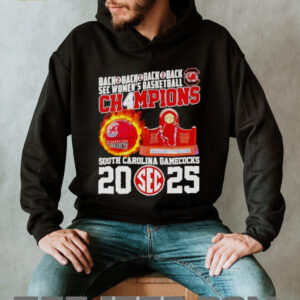 South Carolina Gamecocks Back 2 Back 2 Back 2 Back SEC Womens Basketball Champions shirt0