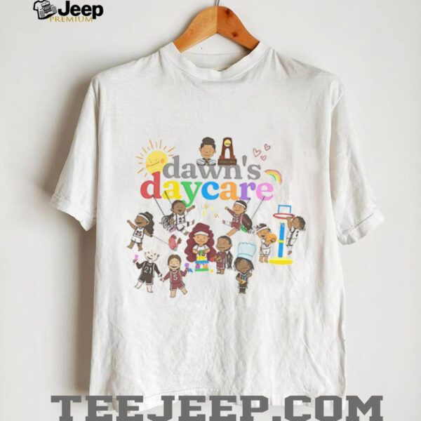 South Carolina Gamecocks basketball dawn’s daycare cartoon shirt
