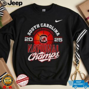 South Carolina Gamecocks women’s basketball 2025 national champs shirt