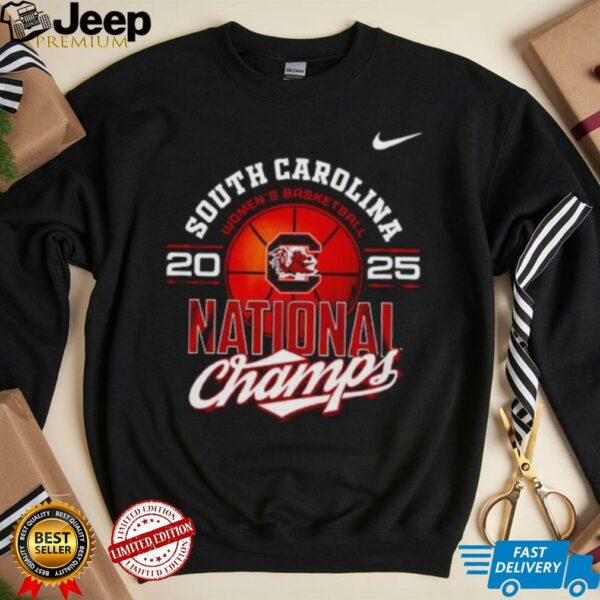 South Carolina Gamecocks women’s basketball 2025 national champs shirt