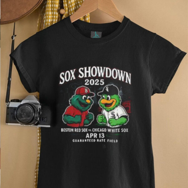 Sox Showdown 2025 Boston Red Sox vs Chicago White Sox Apr 13 Guaranteed Rate Field shirt