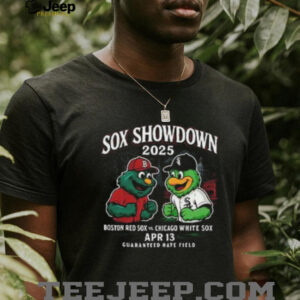 Sox Showdown 2025 Boston Red Sox vs Chicago White Sox Apr 13 Guaranteed Rate Field shirt3
