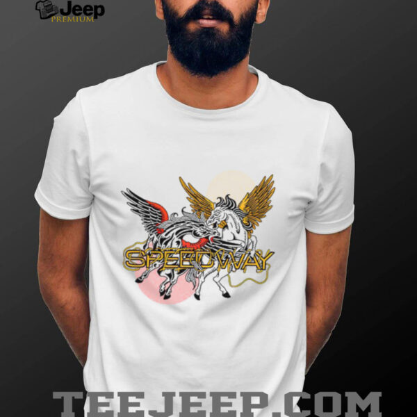 Speedway Pegasus Twins T Shirt