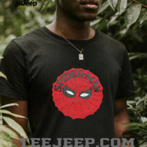 Spider Man Circle logo shirt5