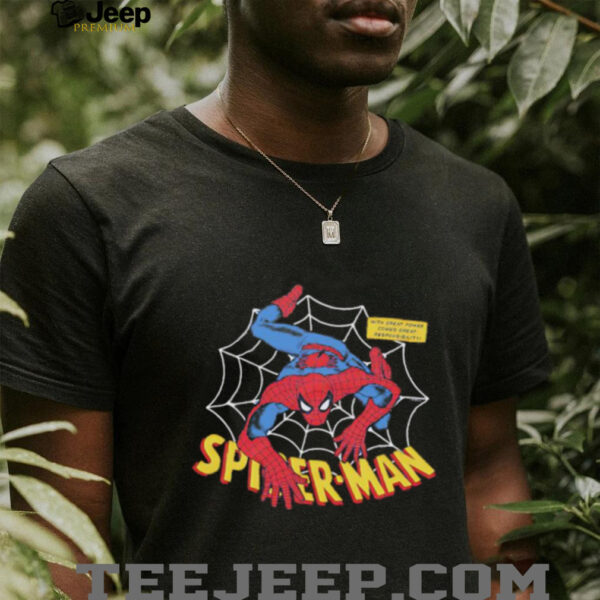 Spider Man With Great Power shirt