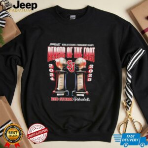 St Johns Regular Season x Tournament Champions Beasts of the East shirt5