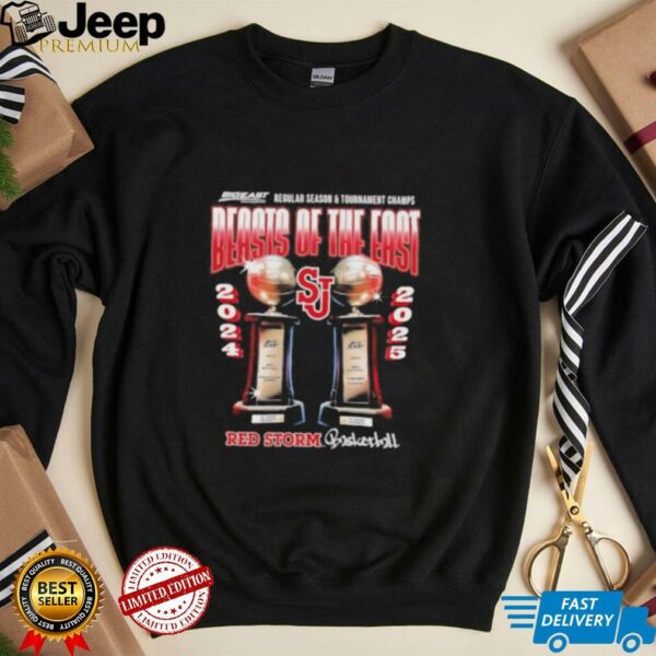 St Johns Regular Season x Tournament Champions Beasts of the East shirt