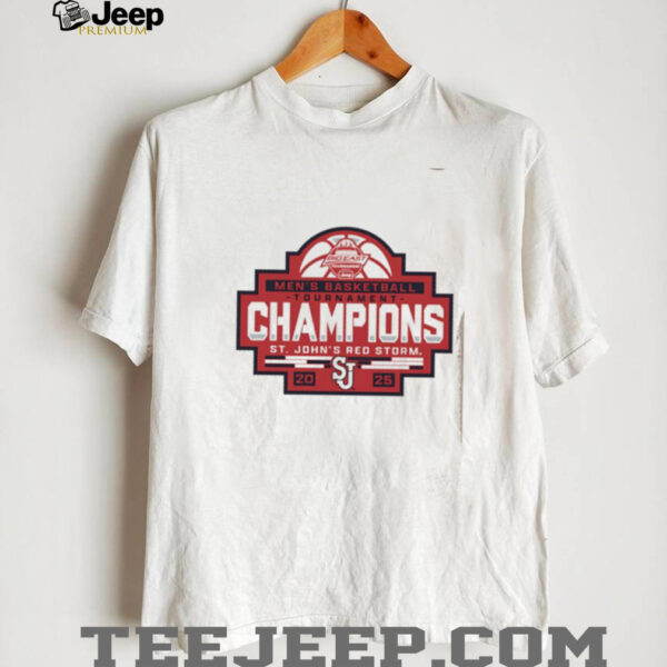 St. John’s Red Storm 2025 Big East Men’s Basketball Conference Tournament Champions shirt