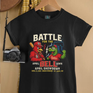 St.Louis Cardinals vs Philadelphia Phillies Battle for the Bell april showdown shirt0